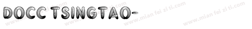 Docc Tsingtao字体转换